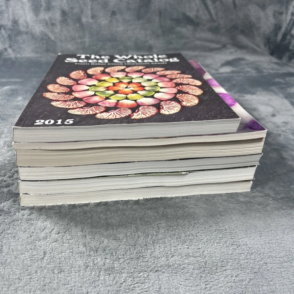 The Whole Seed Catalog Baker Creek Heirloom 2015-2019 Plants Gardening Farm Grow